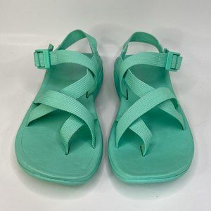 Madden Girl Sun Sandals - turqoise/teal Women Size Strap